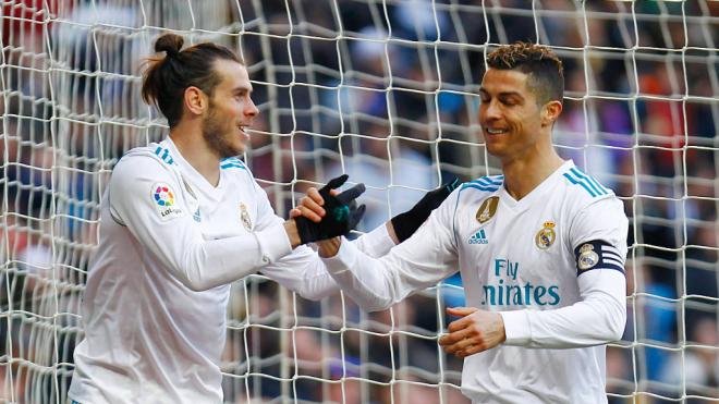 Gareth Bale y Cristiano Ronaldo (Fuente: Cordon Press)