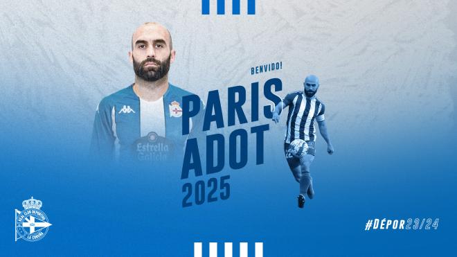Paris Adot, fichaje del Deportivo