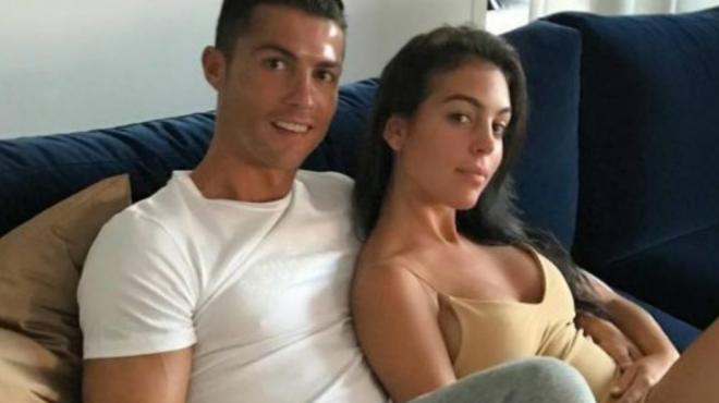 Cristiano Ronaldo y Georgina Rodríguez. (Redes Sociales)