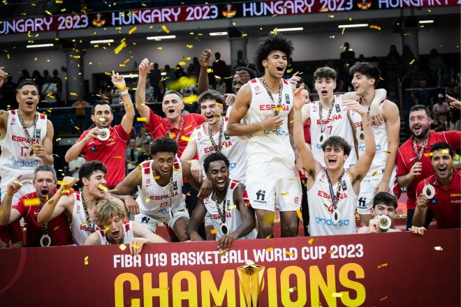 España es campeona del mundo sub-19 de baloncesto (Foto: Cordon Press).