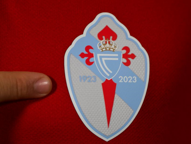 Escudo del Celta de Vigo con motivo de la celebración del Centenario (Foto: RC Celta).