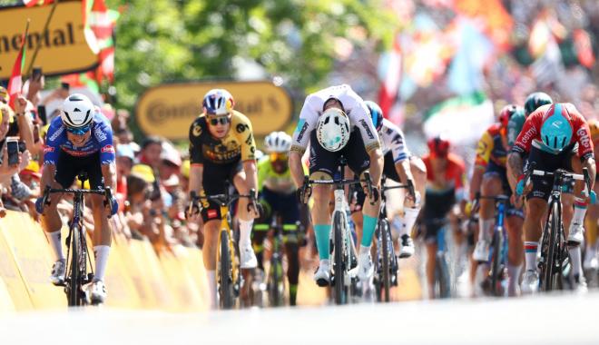 Jasper Philipsen, en el Tour de Francia (FOTO: EFE).