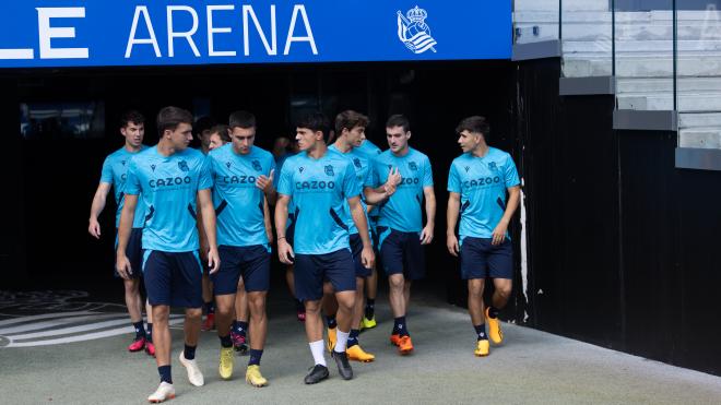 Un total de 14 jugadores arrancaron el pasado lunes 3 de julio la pretemporada (Foto: Real Sociedad).