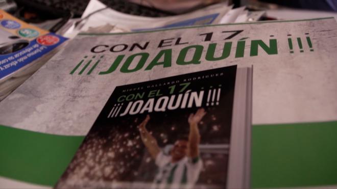 Miguel Gallardo escribe el único libro sobre un partido de fútbol y elige el del homenaje a Joaquín