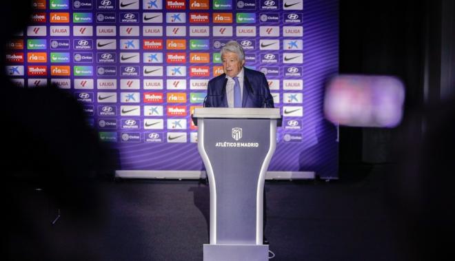 Enrique Cerezo y Miguel Ángel Gil Marín perderían poder en el Atlético de Madrid (Foto: ATM).