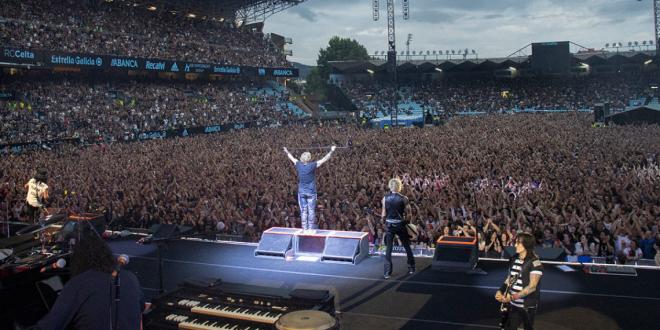 Guns N’Roses en Balaídos (Foto: Live Nation).