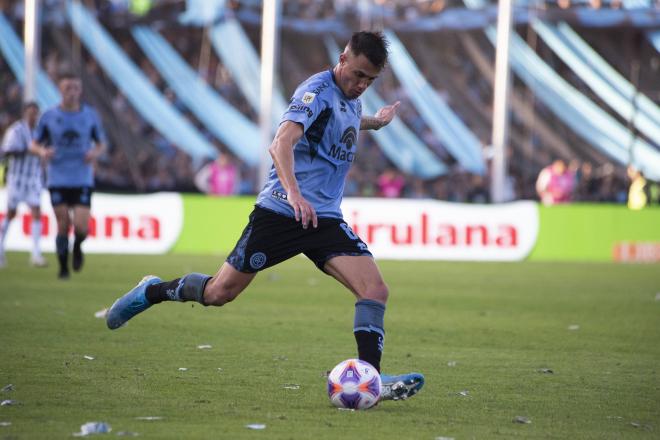 Gabriel Compagnucci, jugador del Belgrano. Fuente: Cordon Press.