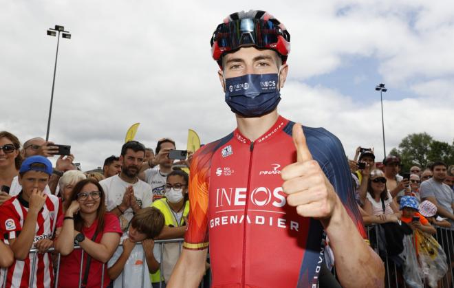 Carlos Rodríguez, antes de arrancar el Tour de Francia 2023 (Foto: EFE).