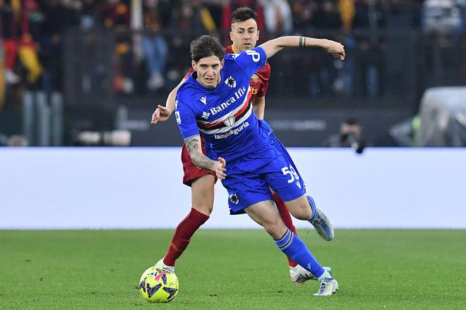 Alessandro Zanoli, en la Sampdoria (Foto: CordonPress).