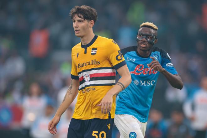 Alessandro Zanoli, en la Sampdoria (Foto: CordonPress).