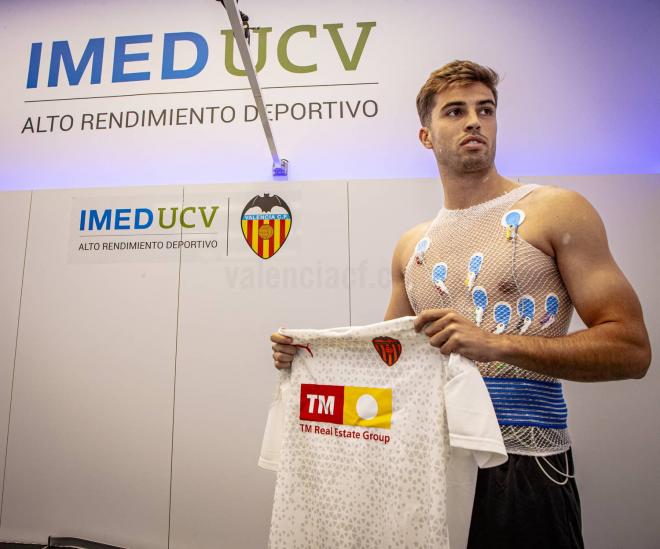 Alberto Marí en las pruebas médicas (Foto: VCF)