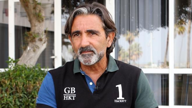 Lorenzo Buenaventura, durante la entrevista en el Hotel PuertoBahía (Foto; Cristo García).