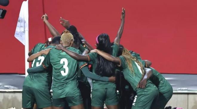 Las jugadoras de la selección de Zambia se clasifican para el Mundial Femenino de fútbol