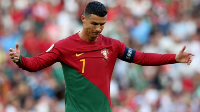 Cristiano Ronaldo en un partido con Portugal (Cordon Press)