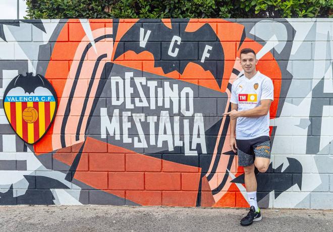 Diego Moreno, nuevo fichaje del VCF Mestalla (Foto: Valencia CF).