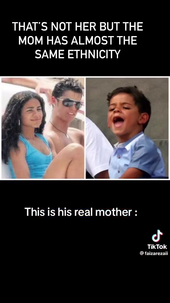 La imagen de la supuesta madre de Cristiano Ronaldo Jr.