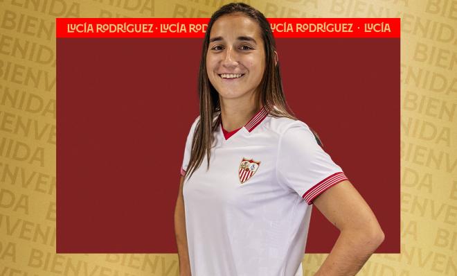 Lucía Rodríguez nuevo fichaje (Foto vía: Sevilla FC)
