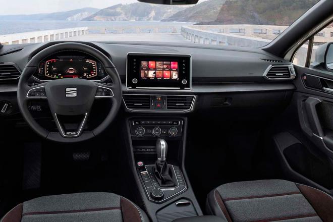 Interior del Seat Tarraco.