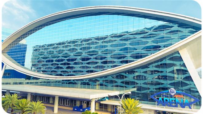 Mall de Asia Arena, donde se celebrará la fase final del Mundial de Baloncesto 2023. Fuente: FIBA.