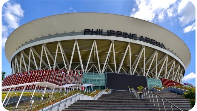 Philippine Arena acogerá los dos primeros partidos del Mundial de Baloncesto. Fuente: FIBA.