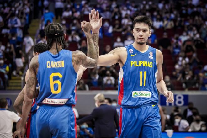 Filipinas para el Mundial de Baloncesto 2023 en los Clasificatorios Asiáticos, además Filipinas es una sede del campeonato (Foto: FIBA)