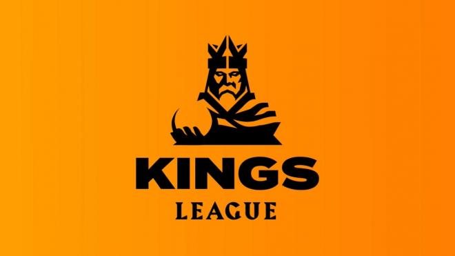 El logo oficial de la Kings League.