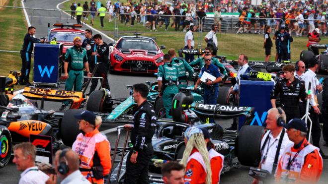 Los fans de la Fórmula 1 invaden el circuito de Silverstone (Cordon Press)