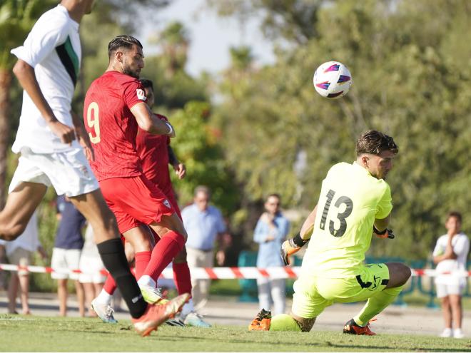 Rafa Mir, ante el Córdoba (Foto: SFC)