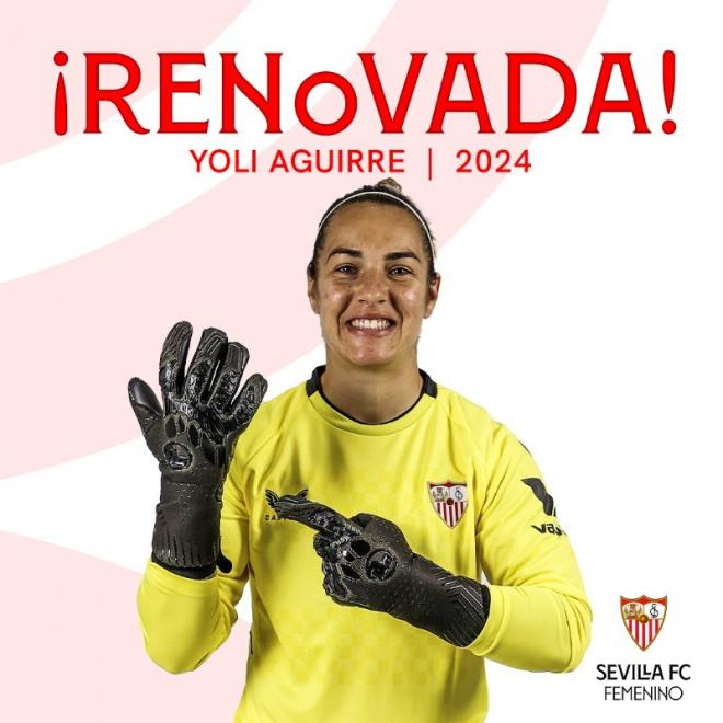 Yolanda Aguirre seguirá en el Sevilla Femenino.