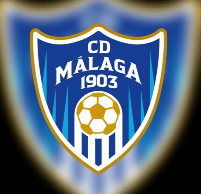 Este sería el escudo del denominado CD Málaga 1903.