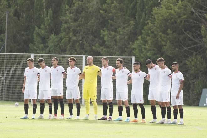 El once del Sevilla ante el Ceuta (Foto: SFC)