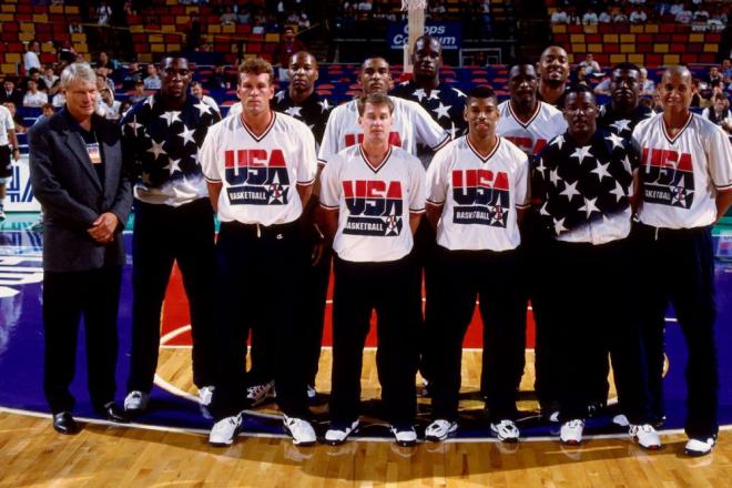 La selección estadounidense campeona del Mundial de 1994.
