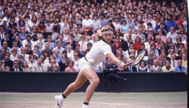 Björn Borg, en Wimbledon (1980) (Cordon Press)