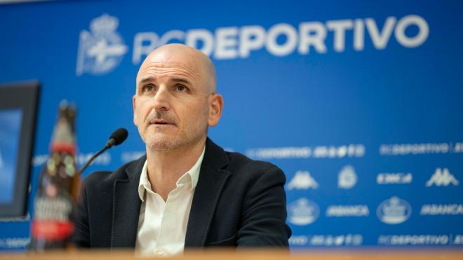 Fernando Soriano, director deportivo del cuadro coruñés