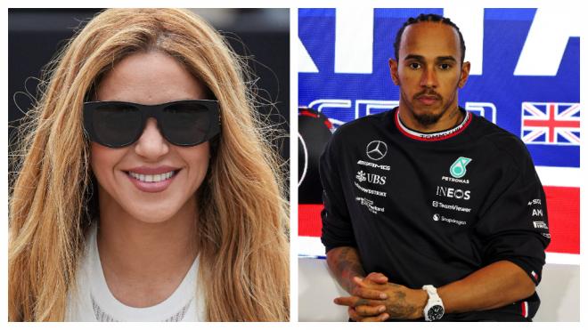 Lewis Hamilton y Sakira sobre una posible relación (Cordon Press)