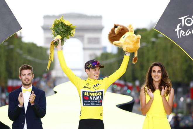 Jonas Vingegaard, ganador del Tour de Francia (Foto: Cordon Press).