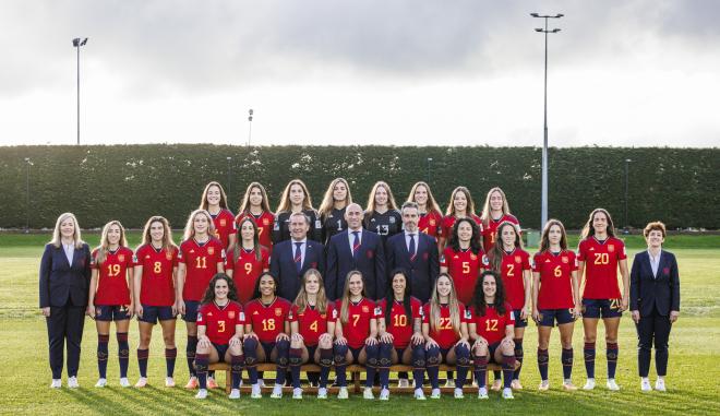 Posado oficial de la Selección Femenina en Nueva Zelanda