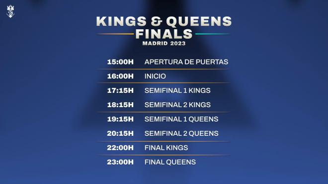 Los horarios de la Final Four de la Kings League
