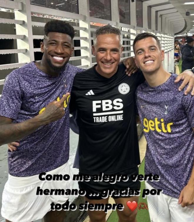 Emerson, Lo Celso y Marcos Álvarez (Foto vía: Instagram Emerson)