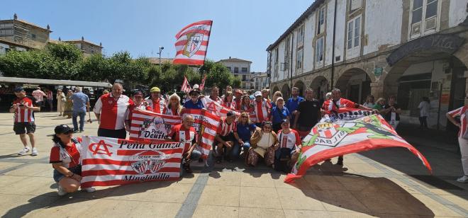 Premio en 2023 a la Peña Minglanilla del Athletic Club en Espinosa de los Monteros.