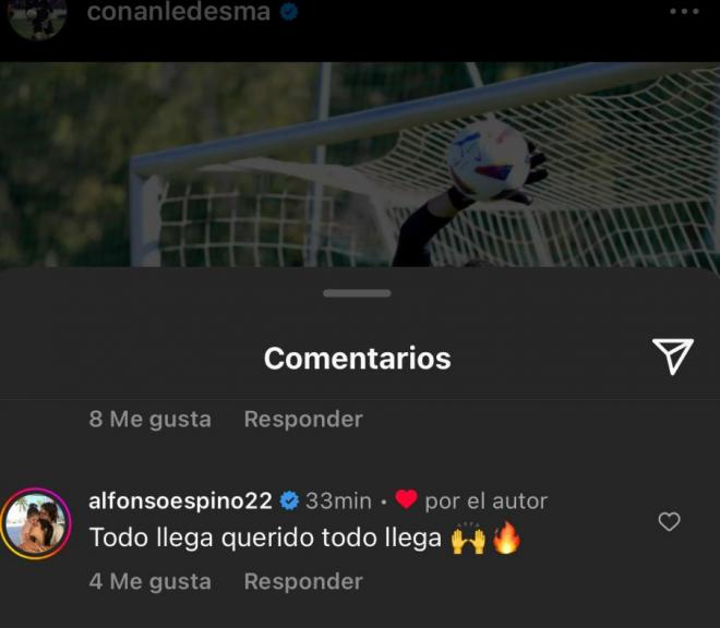 Espino responde a Ledesma en redes sociales.