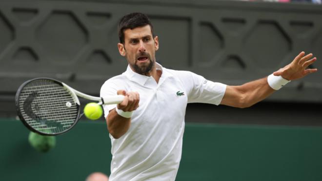 Novak Djokovic en Wimbledon 2023 (Cordon Press)