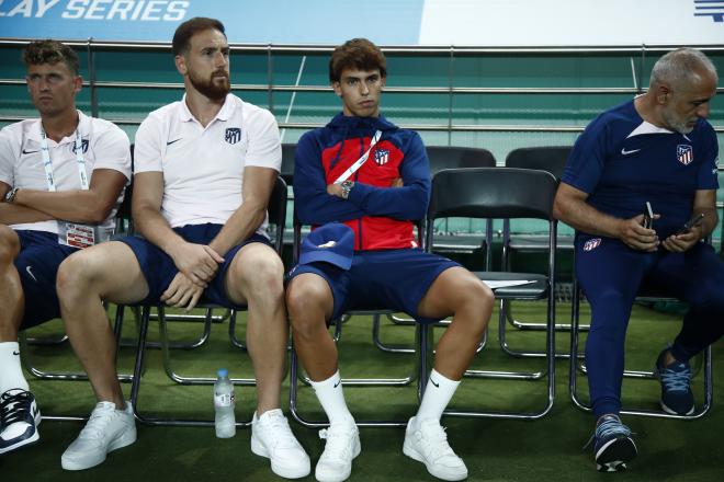 Joao Félix, en un partido de pretemporada del Atlético de Madrid (Foto: EFE).