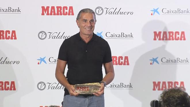 Sergio Scariolo recibe el Marca Leyenda.