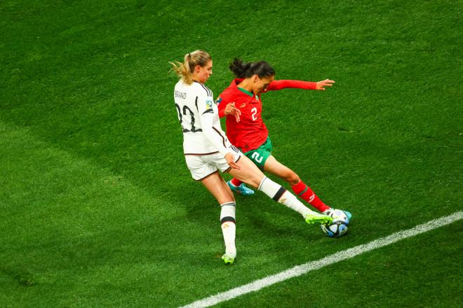 Alemania venció a Marruecos en su primer partido en el Mundial Femenino. Fuente: Cordon Press.