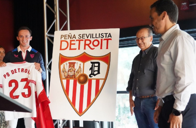 Inauguración de la Peña Sevillista de Detroit (Foto: SFC).