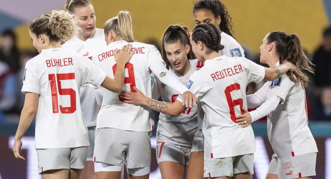 Suiza lidera su grupo en el Mundial Femenino. Fuente: Cordon Press.