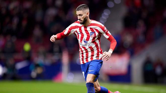 Yannick Carrasco en un partido con el Atlético de Madrid (Cordon Press)
