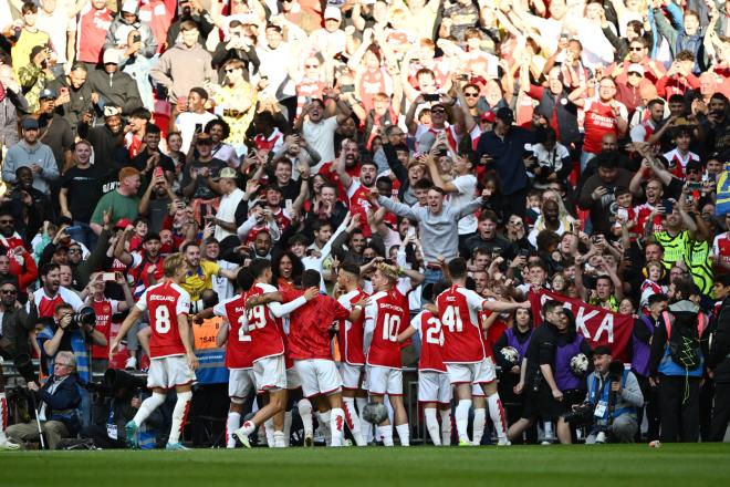 El Arsenal, campeón de la Community Shield (Foto: AFC).