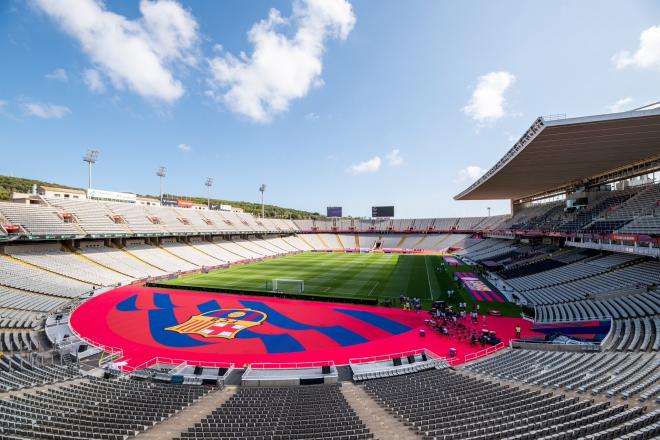 El Estadio de Montjüic,acogerá el primer Clásico de la temporada (Foto: FCB).